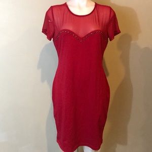 H&M Stretchy Red Dress